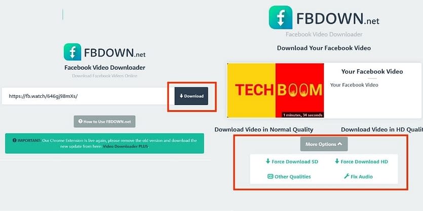 download facebook video to computer free