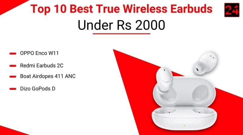 True Wireless Earbuds Under 2000 